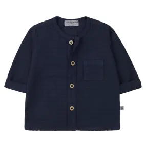 1+ In The Family Baby And Child Custo Shirt Blue-Notte