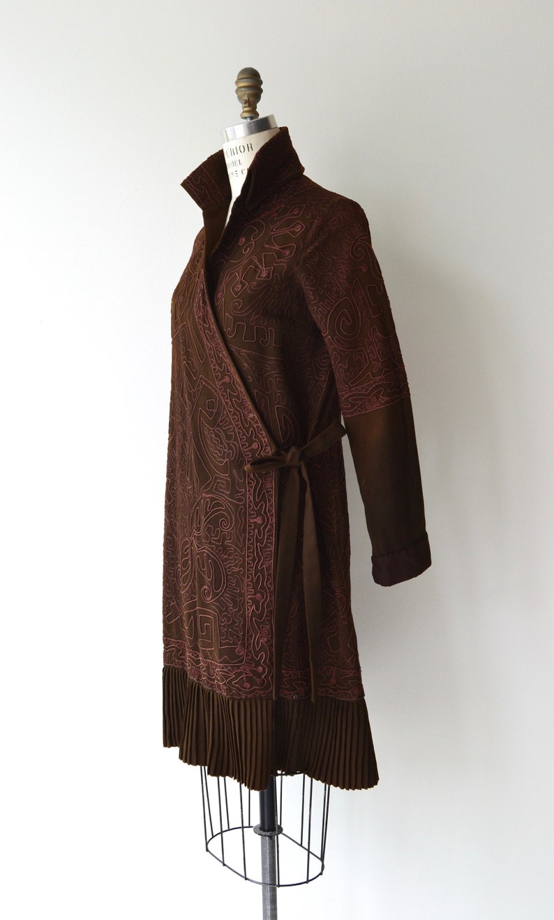 1920s Tillson Wool Coat Dress