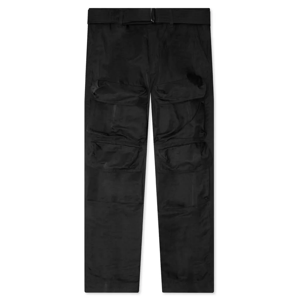 Adjustable Cargo 7356 M.W. Pants - Black