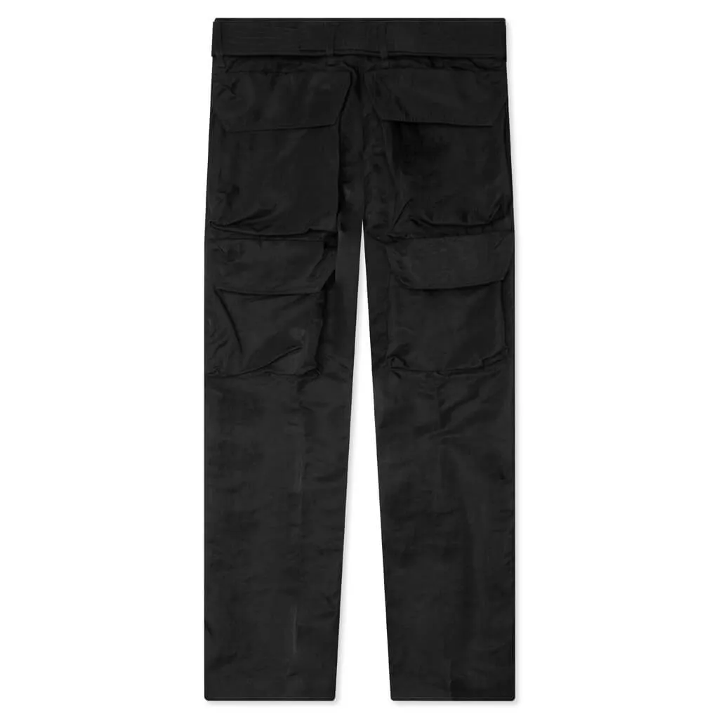 Adjustable Cargo 7356 M.W. Pants - Black