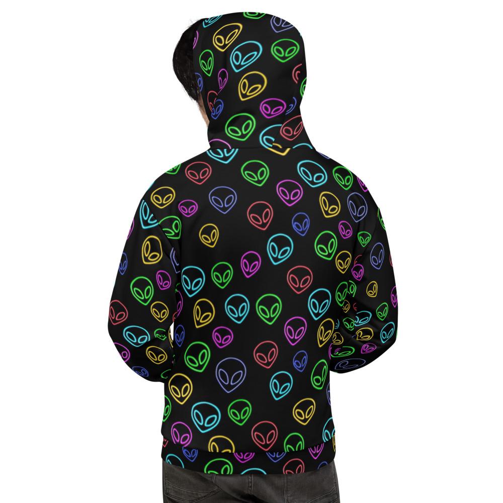 Alien Outline Pullover Hoodie