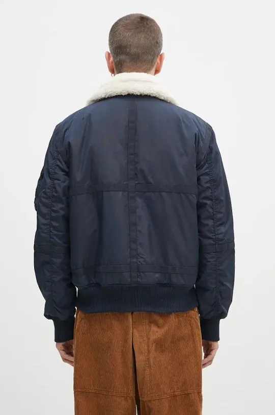 Alpha Industries bomber jacket B15-3 TT men’s navy blue color