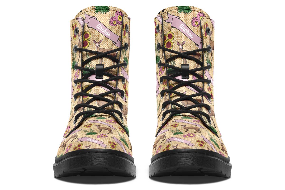 Arches Pattern Boots