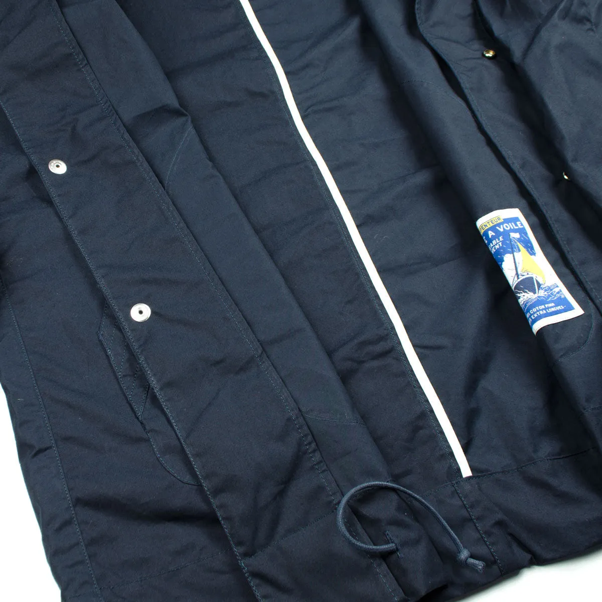 Arpenteur - Mevi Parka - Navy Sail Gabardine