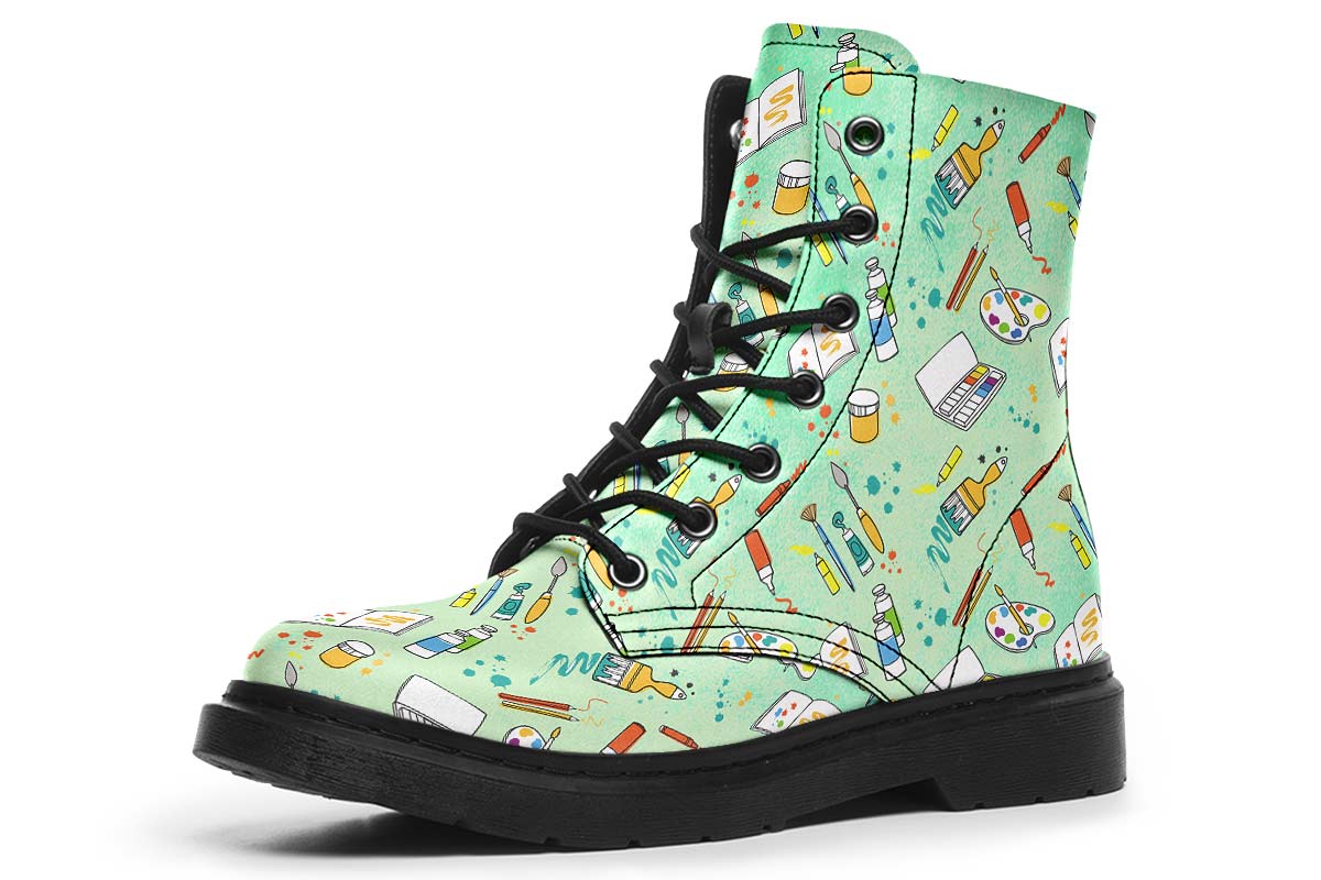 Artist Pattern Boots