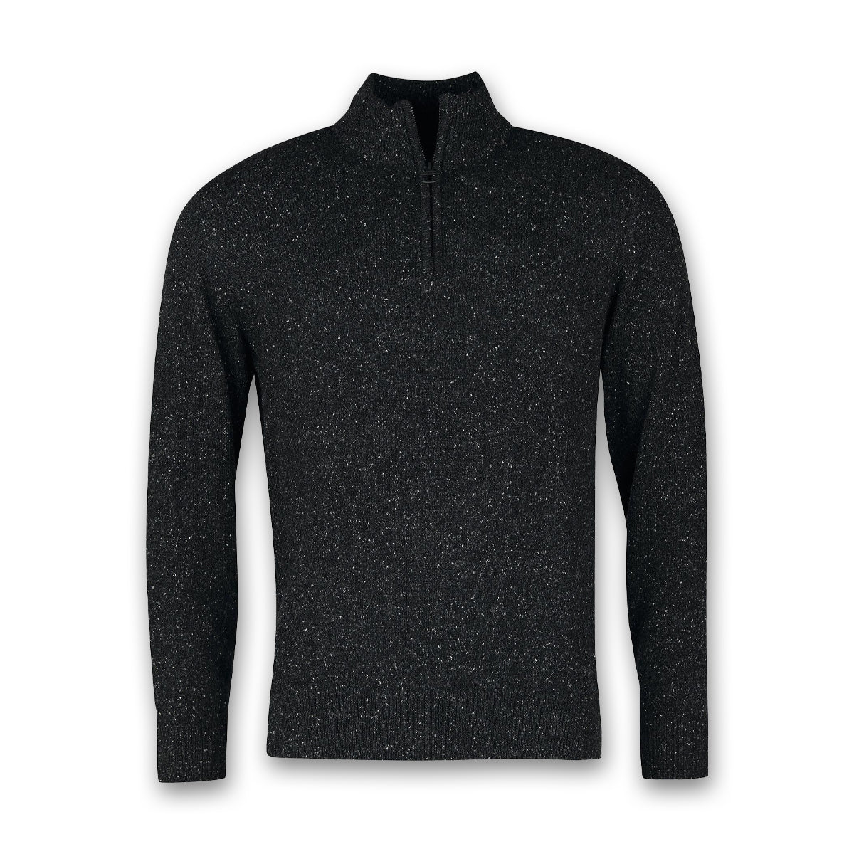 Barbour - Tisbury Half Zip Sweater in Black