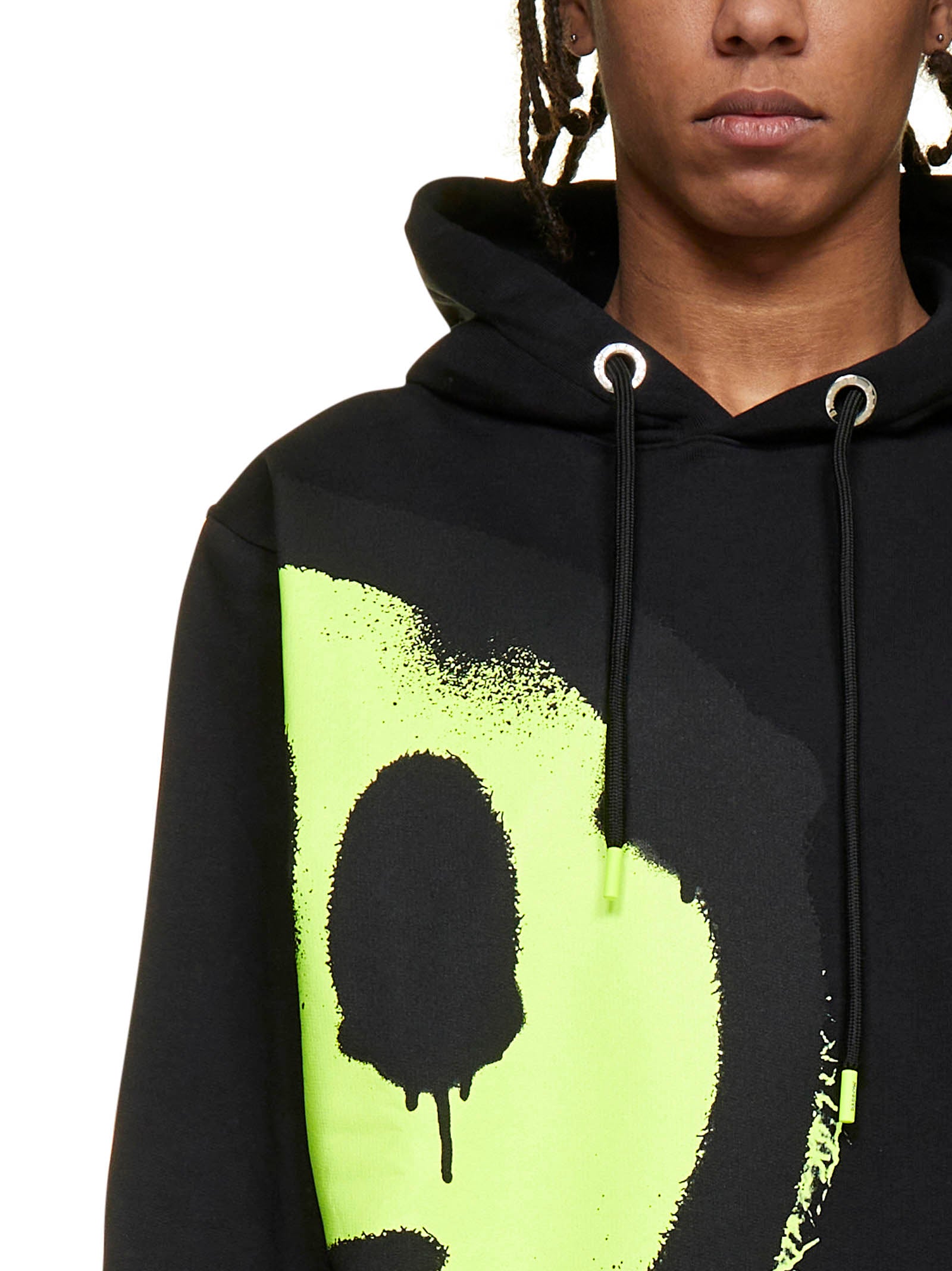 Barrows Printed Drawstring Hoodie