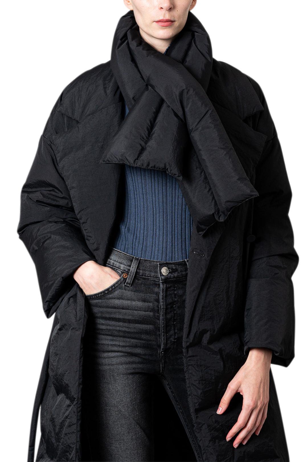 Belted Puffer Coat