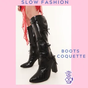 Boots Coquette Negro