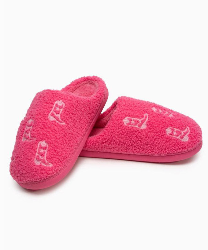 Boots Slippers - Pink