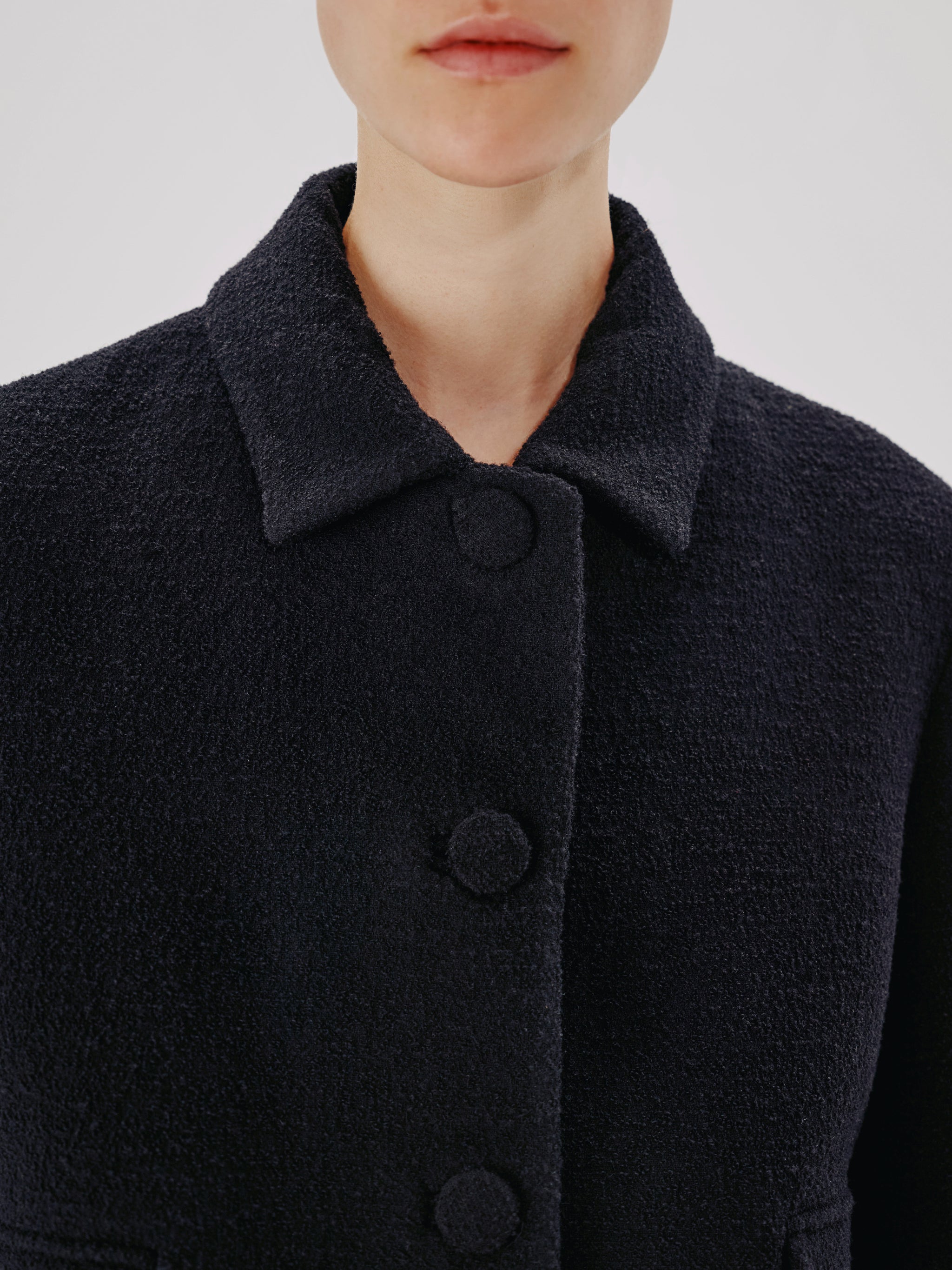 Boucle Cocoon Jacket