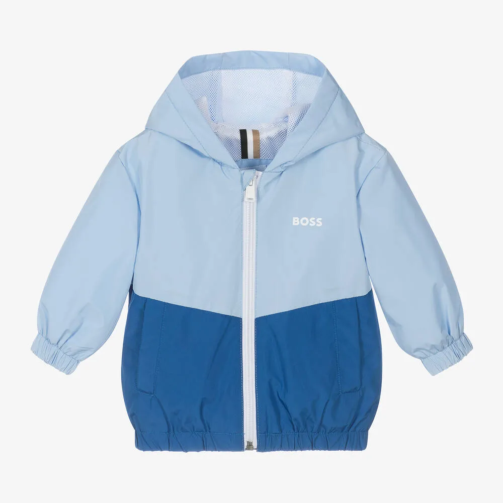 Boys Blue Windbreaker Jacket