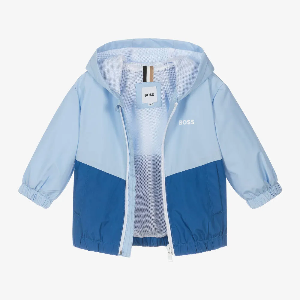 Boys Blue Windbreaker Jacket