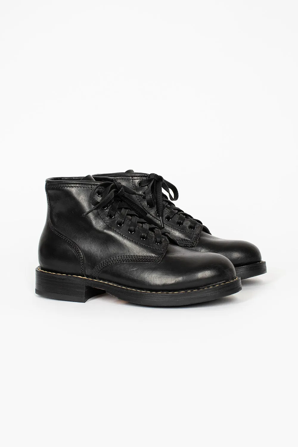 Brigadier Folk Boots Black