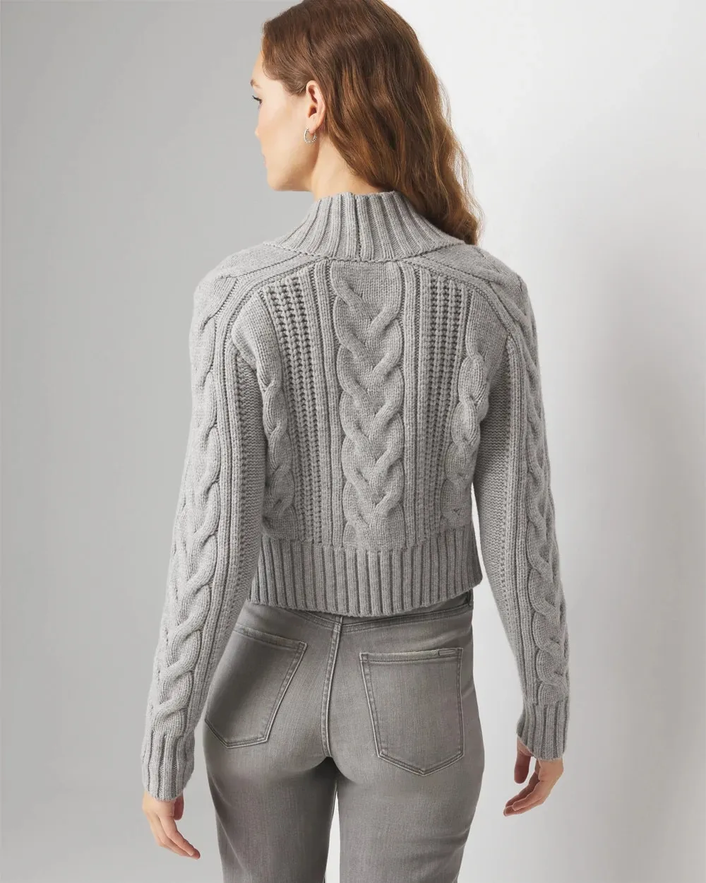 Cabled Cocoon Sweater