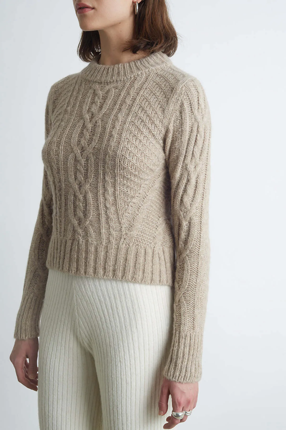 CARLY SWEATER - OATMEAL