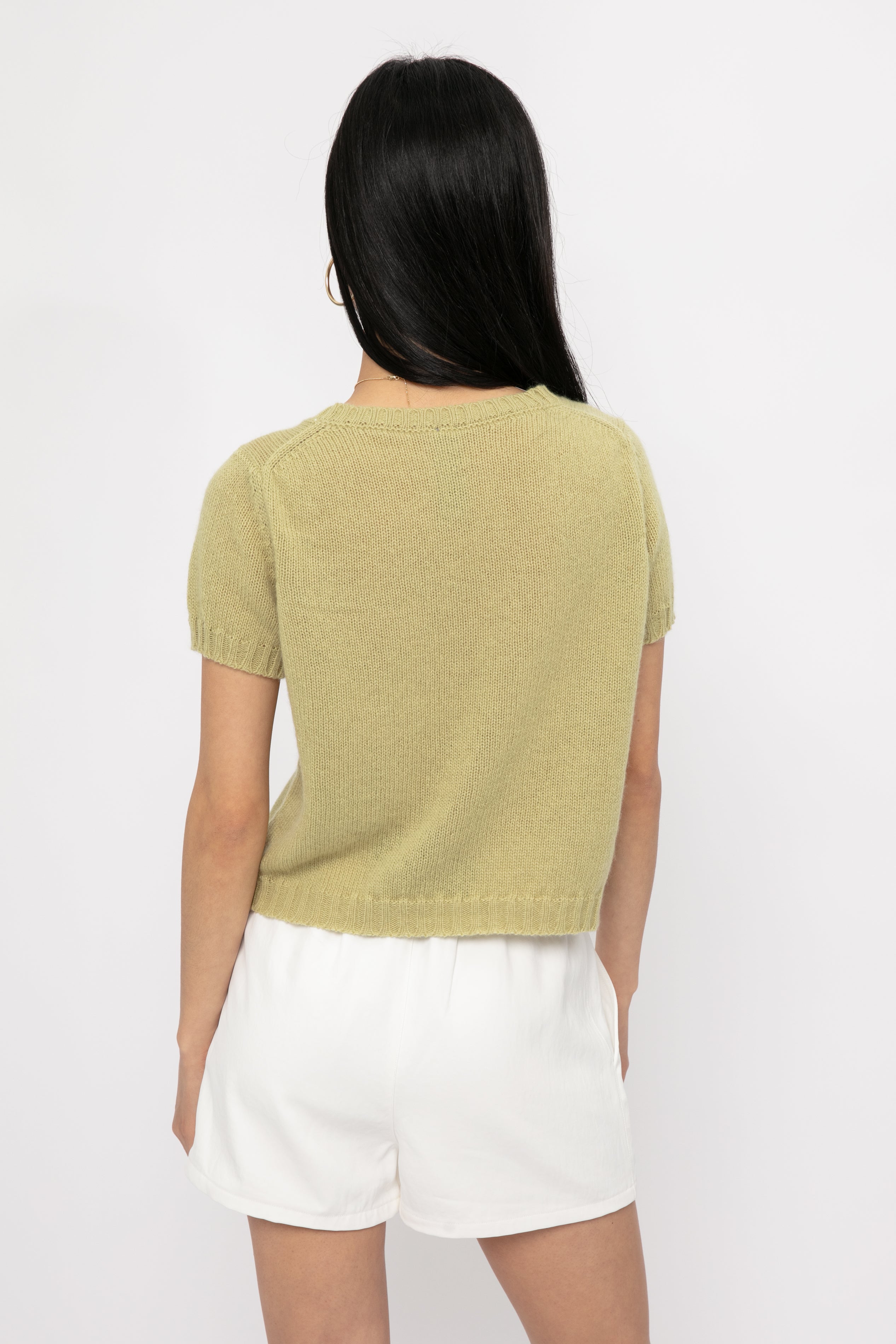 Cashmere Top in Kiwi