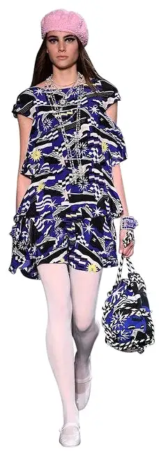 Chanel 19C 2019 Cruise Resort ‘La Pausa’ Runway Dress FR 36 US 4