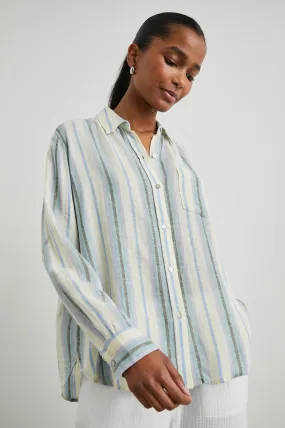 CHARLI CATANIA STRIPE LONG SLEEVE SHIRT