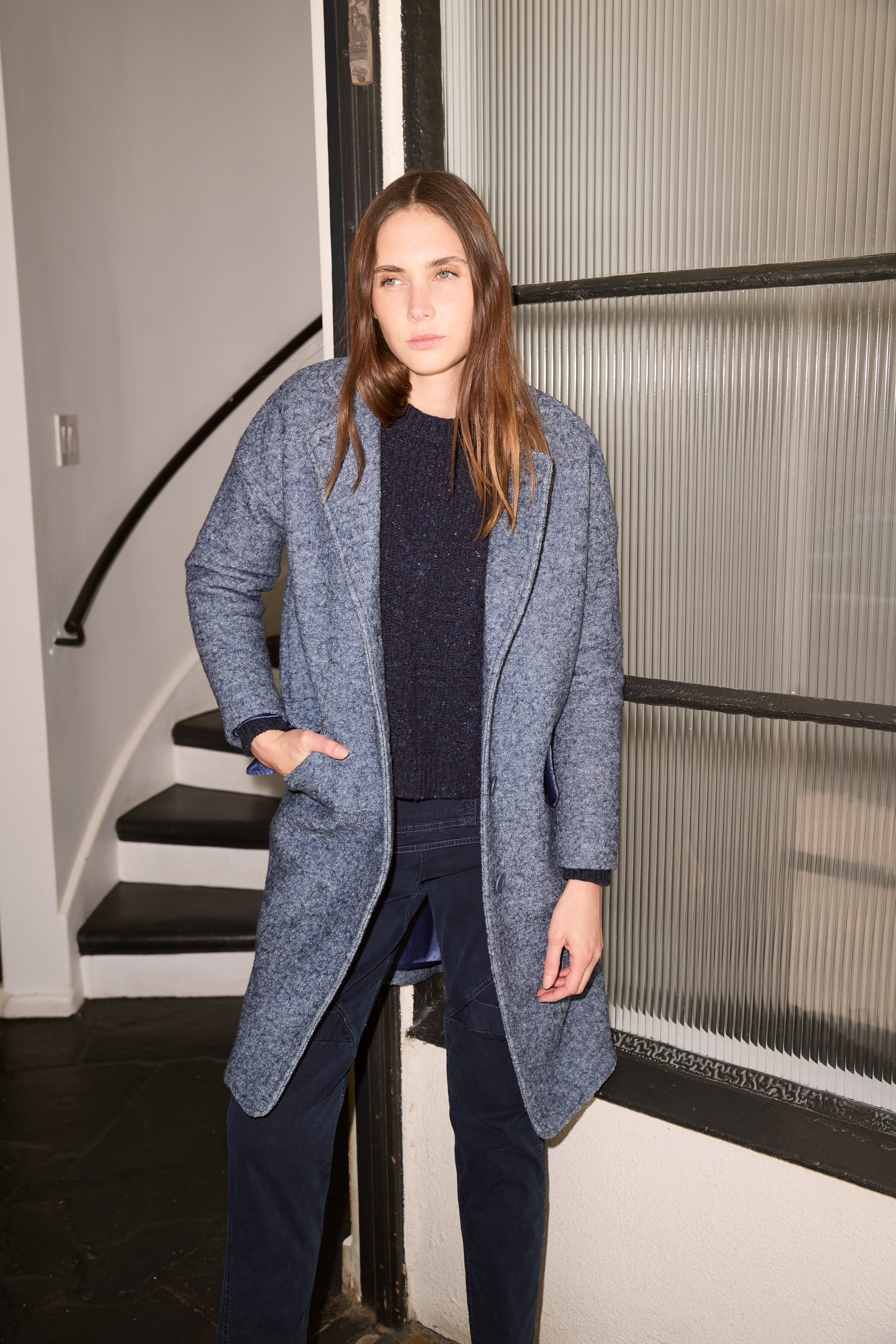 Classic Coat ° Chambray