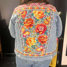 Embroidered Denim Jacket