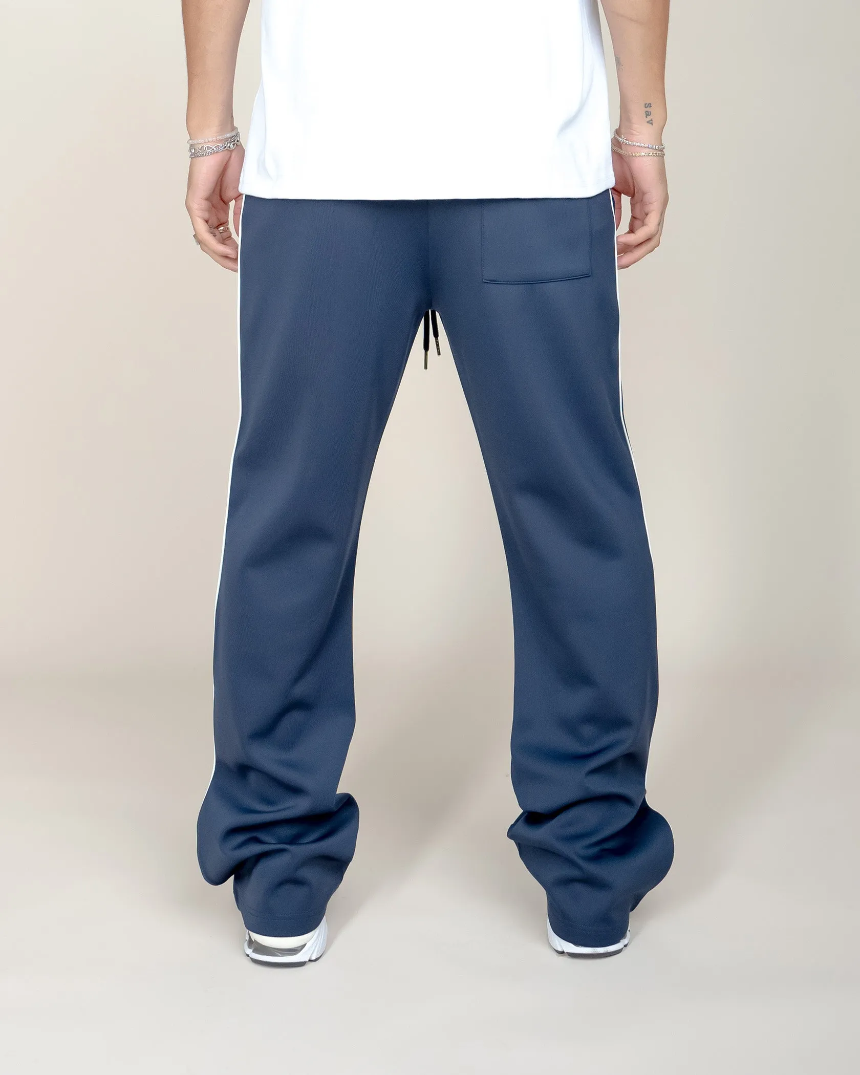 EPTM PERFECT PIPING TRACK PANTS-NAVY