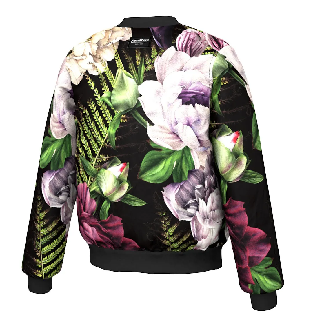 Evening Bouquet Bomber Jacket