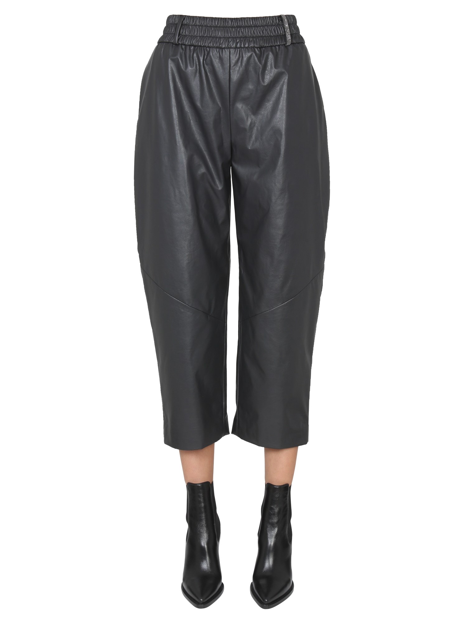 FABIANA FILIPPI    PANTS WITH SHINY DETAIL