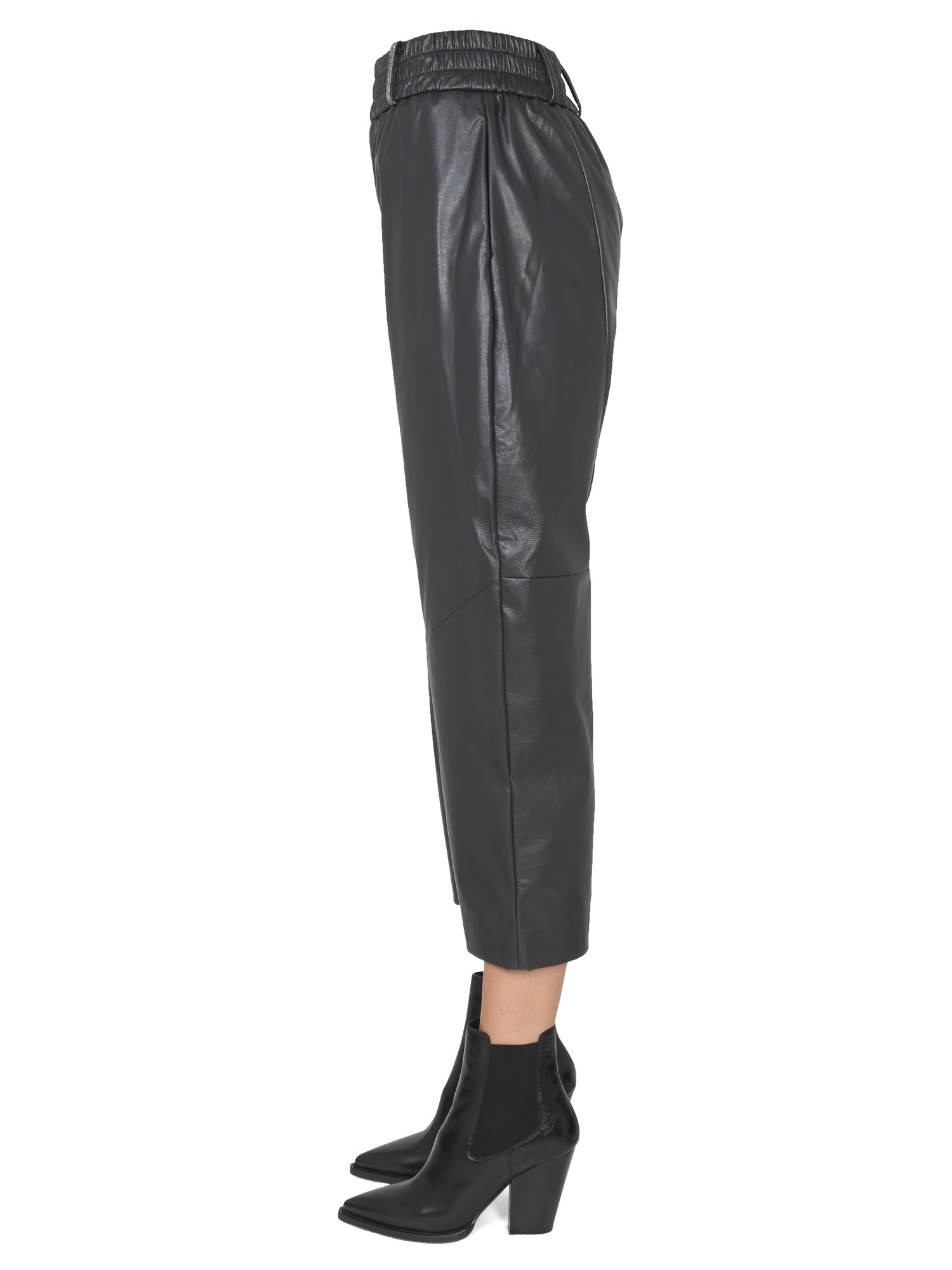 FABIANA FILIPPI    PANTS WITH SHINY DETAIL