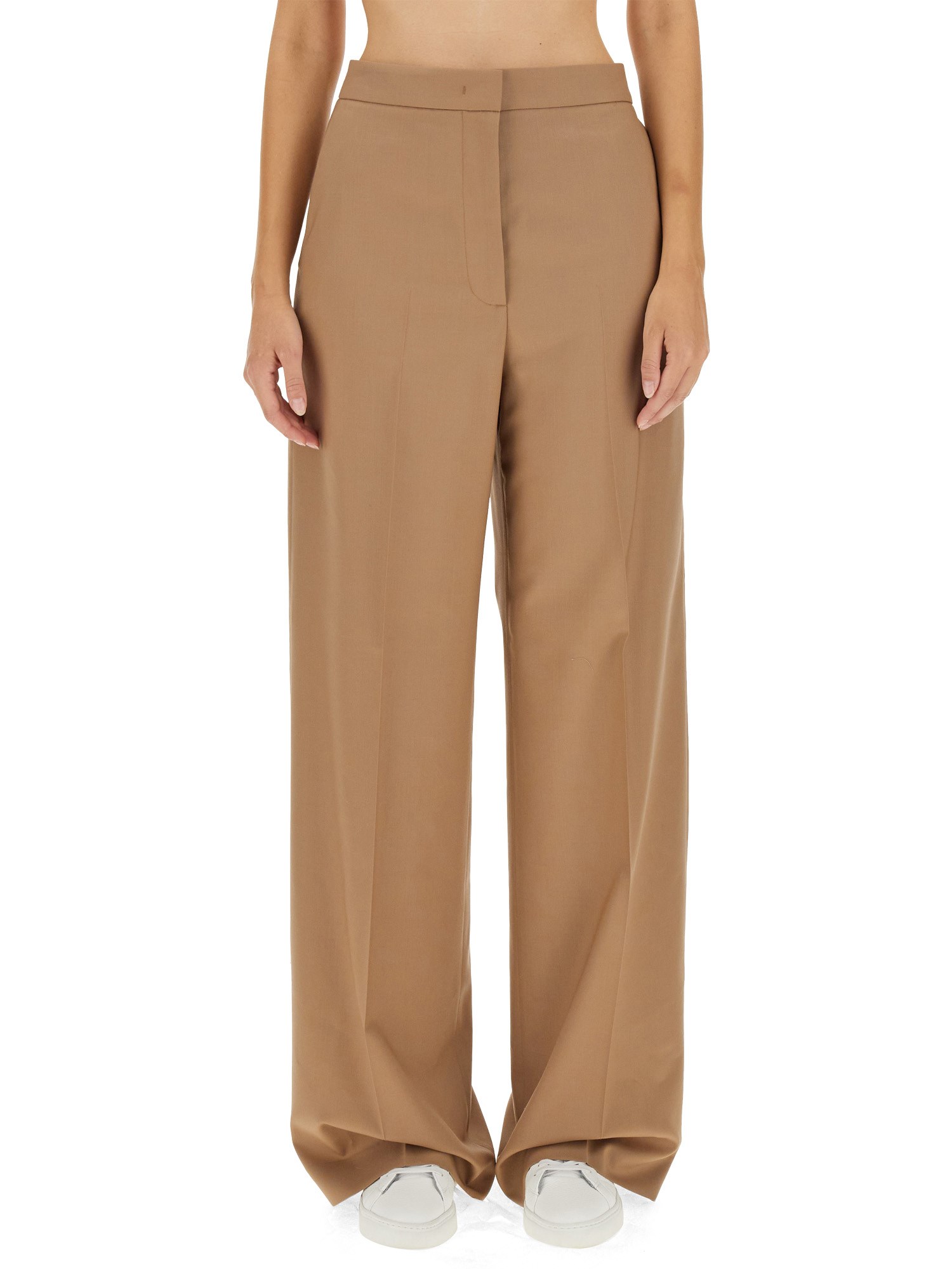 FABIANA FILIPPI    RELAXED FIT WOOL PANTS