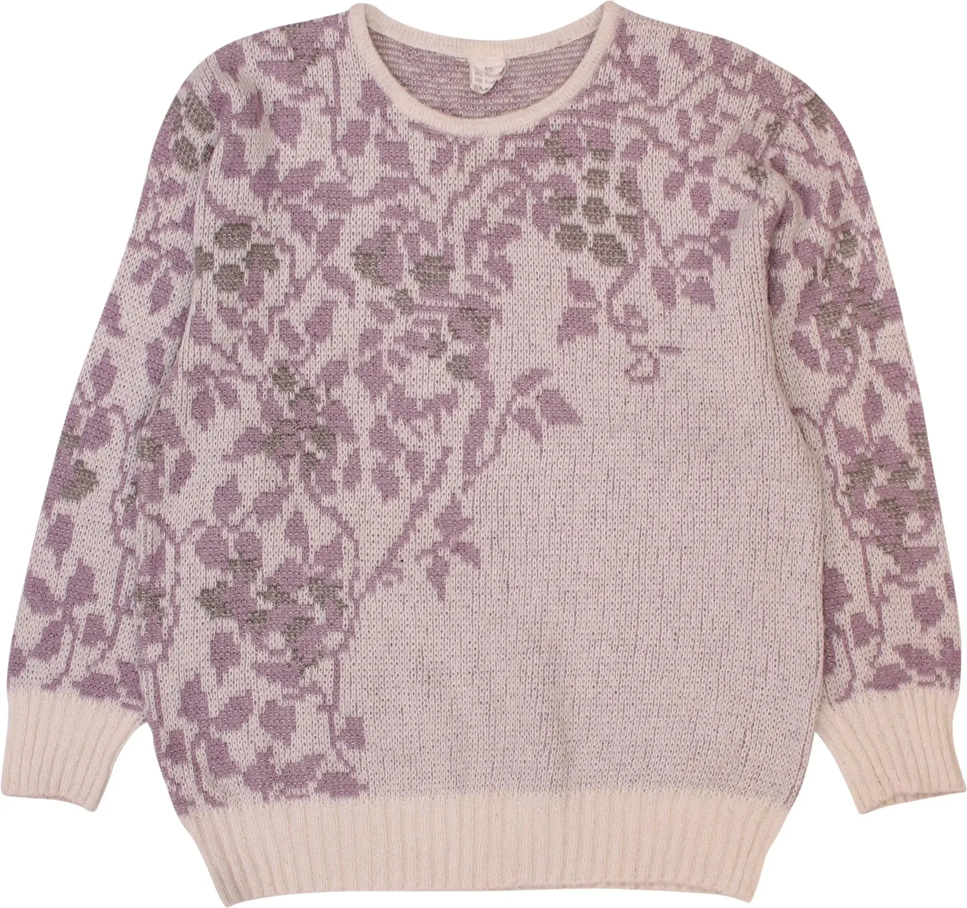 Floral Knitted Sweater | ThriftTale