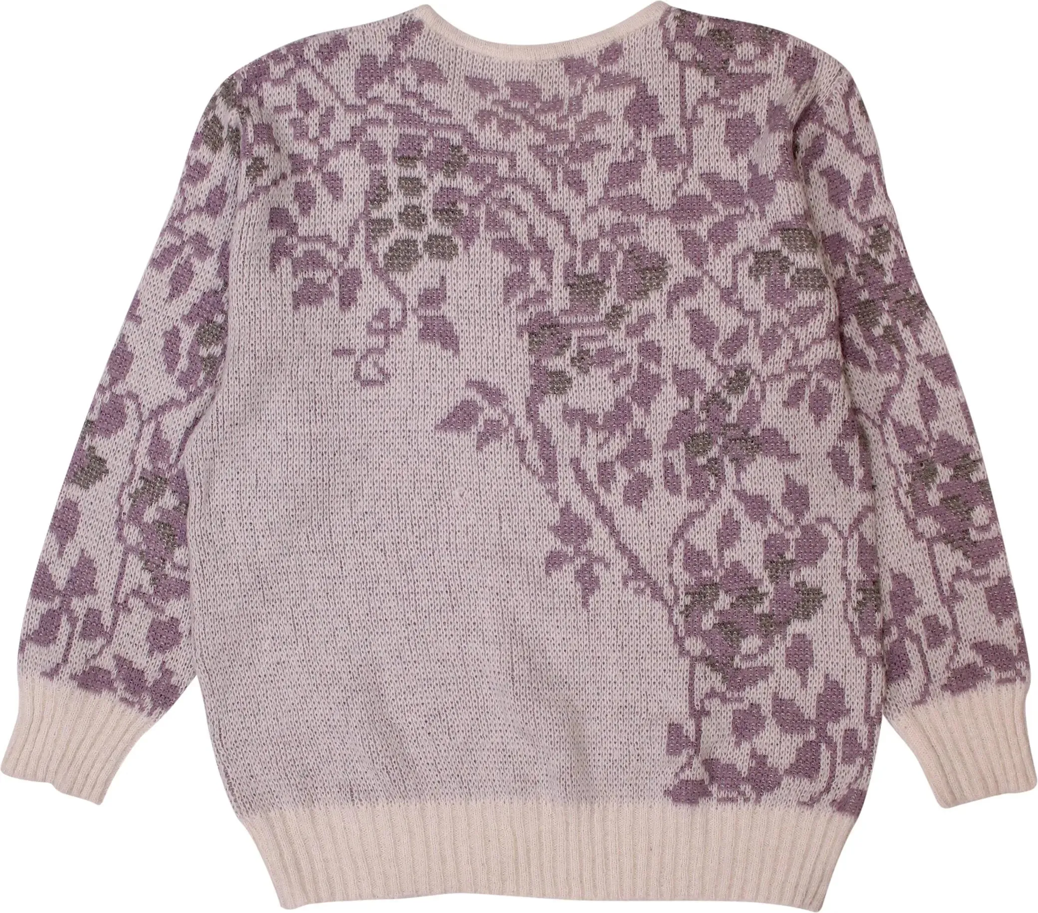 Floral Knitted Sweater | ThriftTale