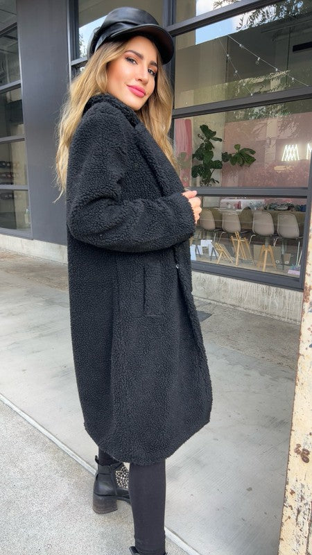 Fur Longline Coat