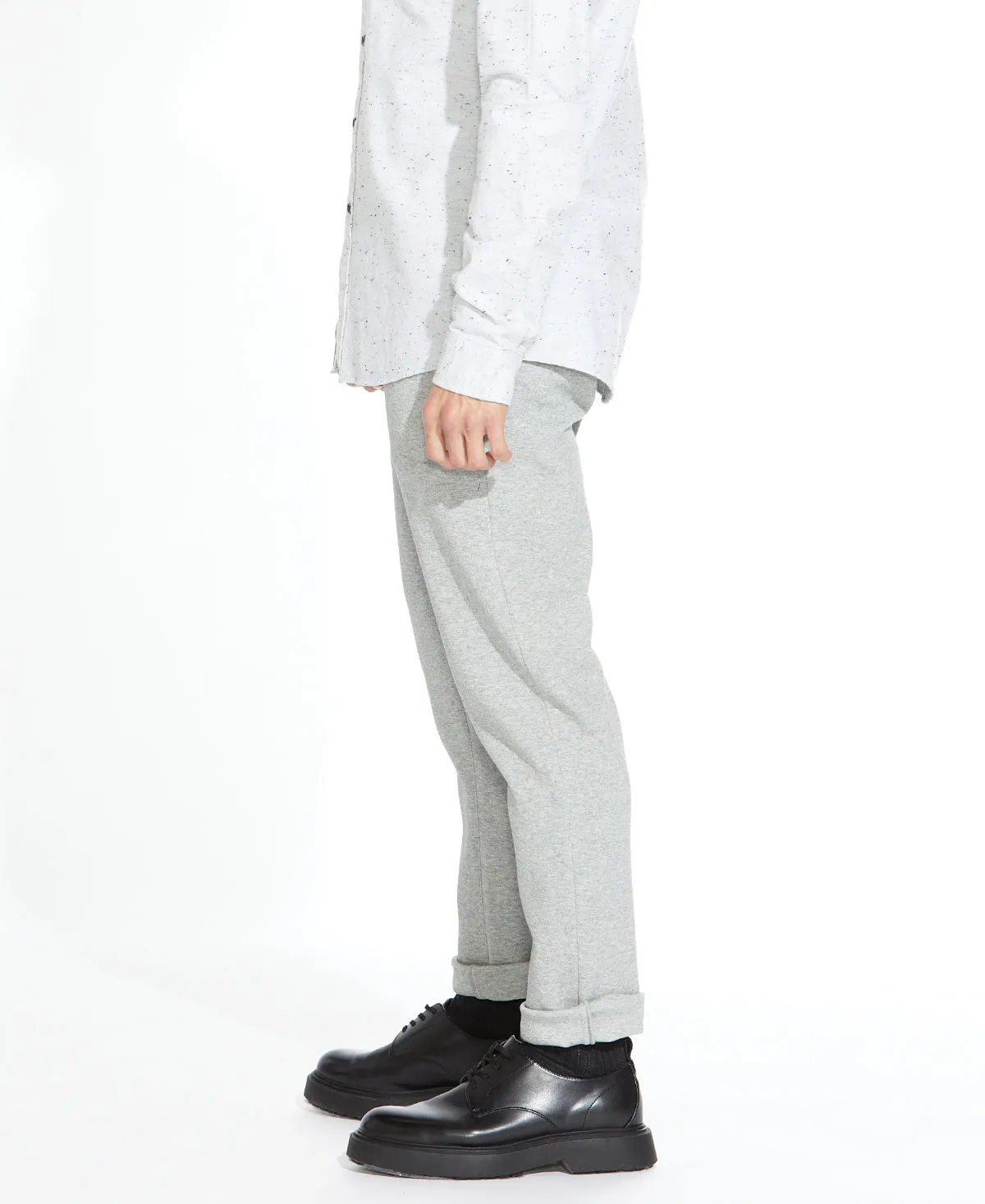 Gano Slim Knit Pants (Heather Gray)