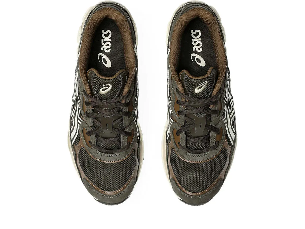 Gel NYC sneaker - Black Coffee Feather Grey