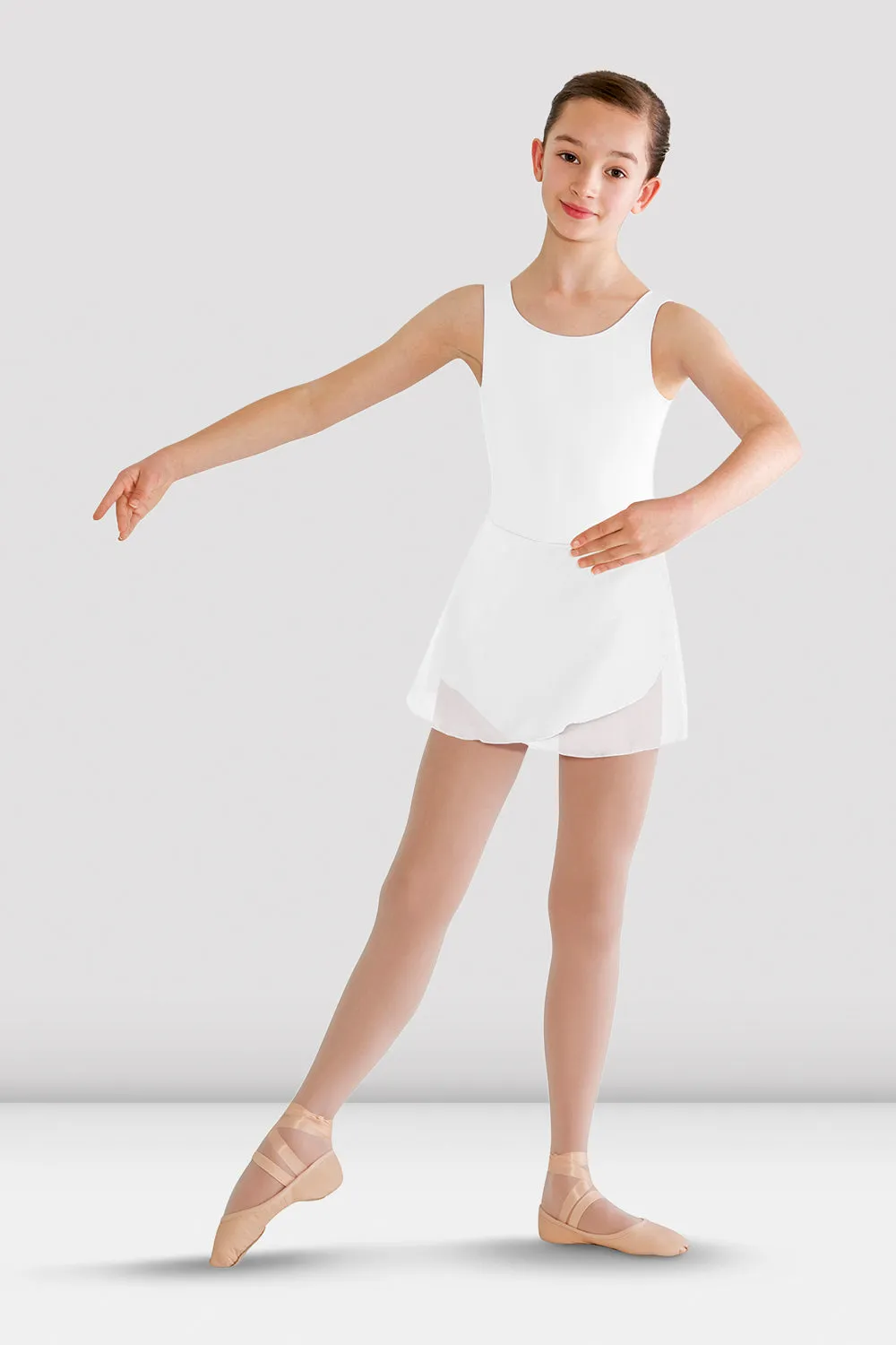 Girls Riya Skirted Tank Leotard