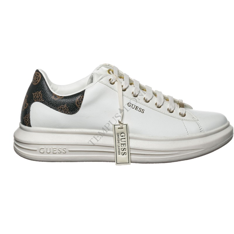 GUESS - SNEAKER VIBO BIANCO MISTO PELLE - DONNA - GUESS - Tempus Doni