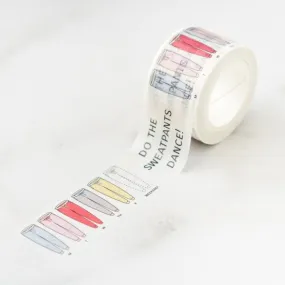 Happy Sweat Pants Dance! Washi Tape