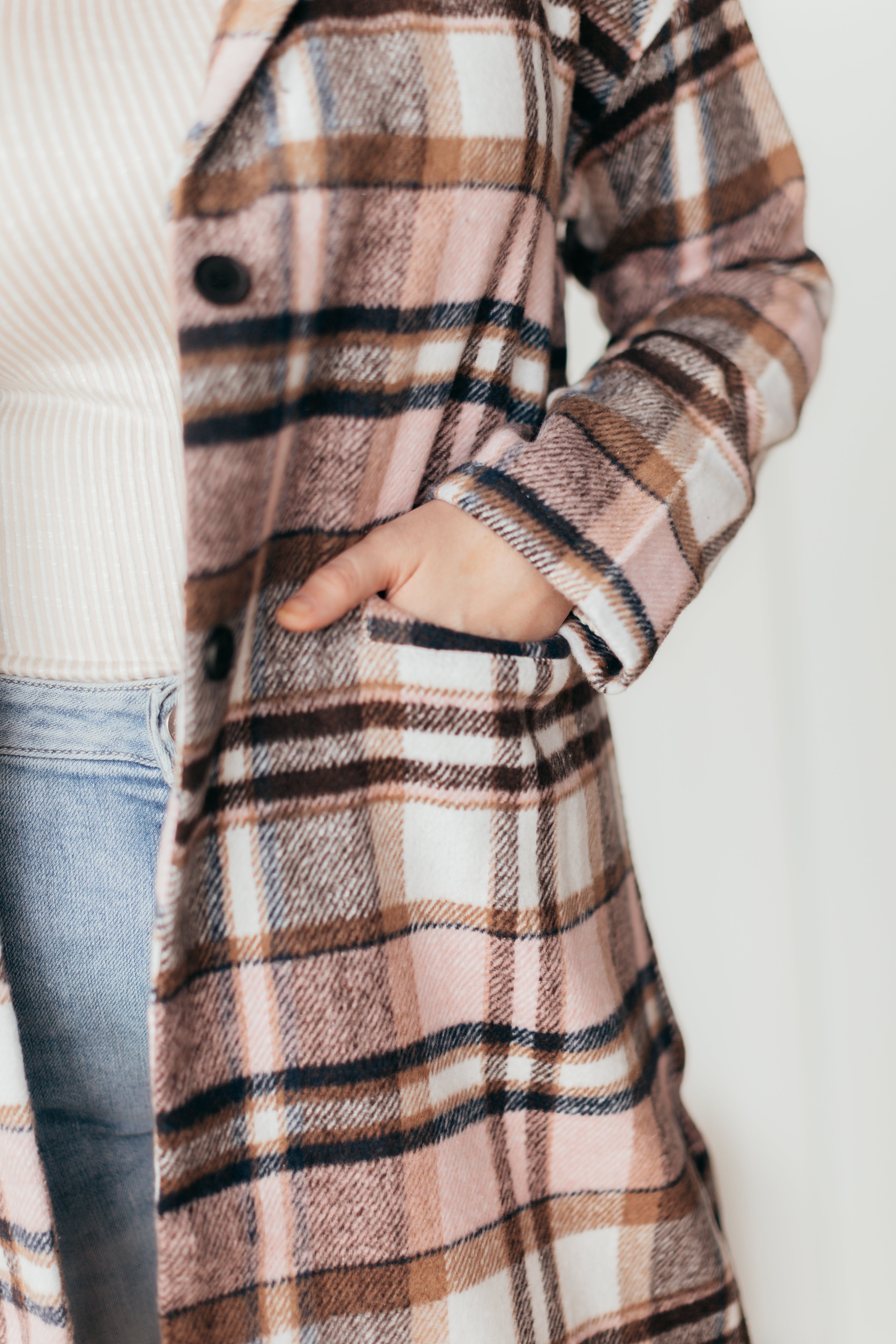 Hepburn Plaid Jacket