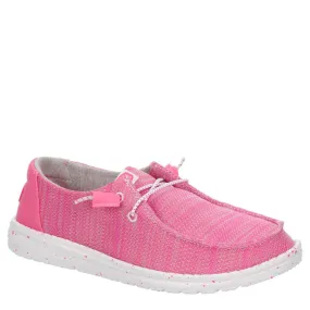 HEYDUDE  WOMENS WENDY KNIT SLIP ON SNEAKER