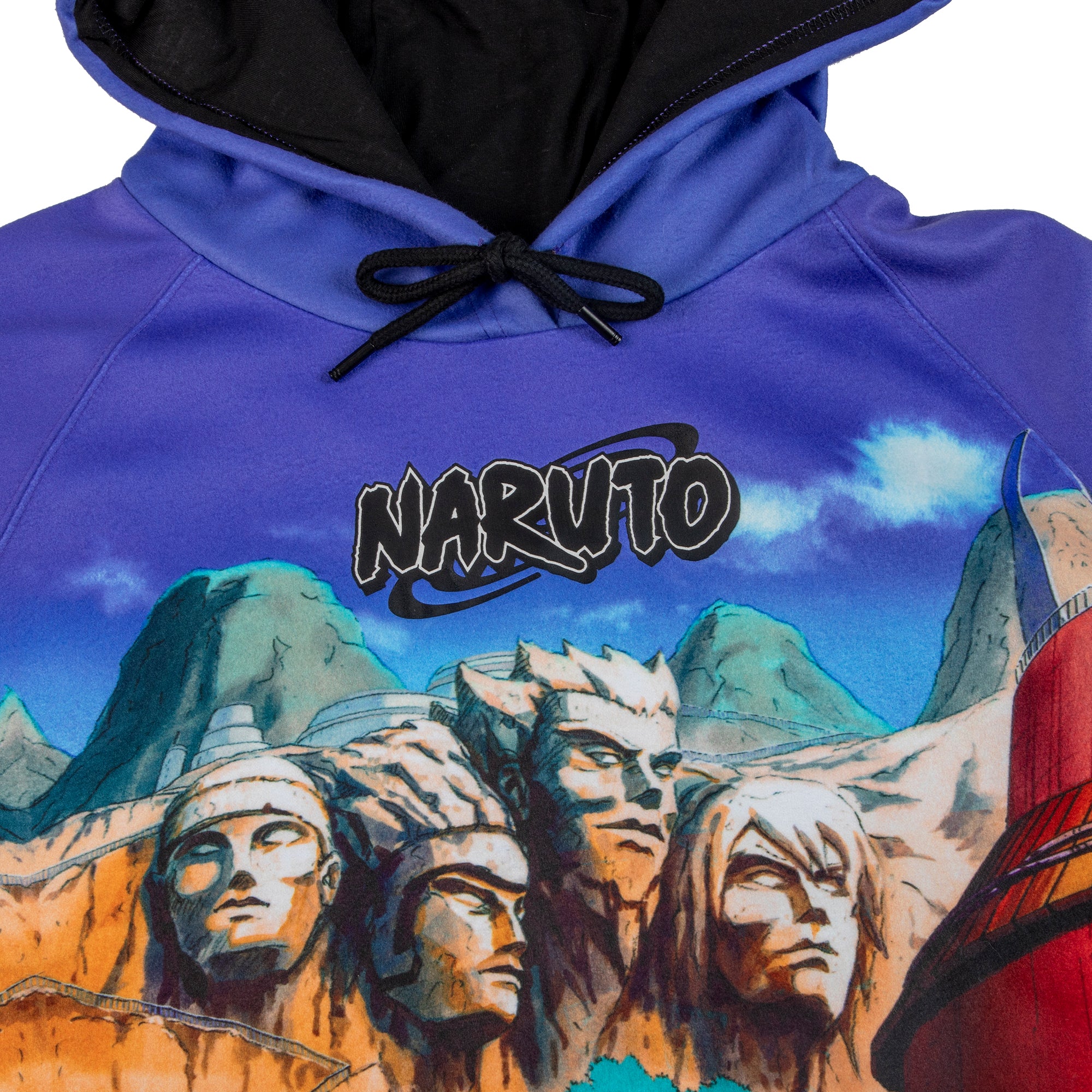 Hokage Rock Cropped Hoodie