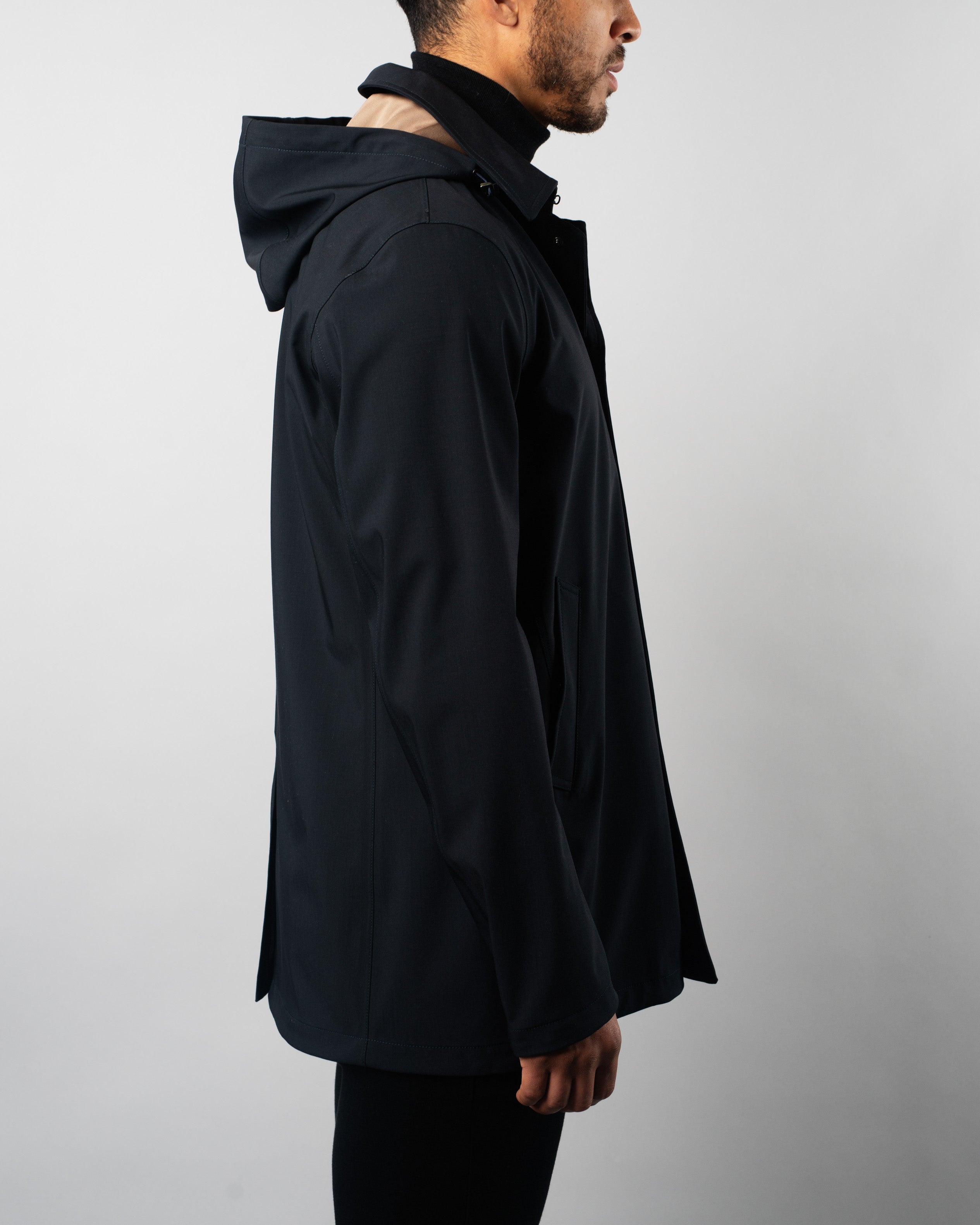 Hooded Car Coat