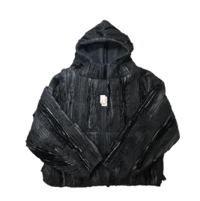 Hoodie OUTRENOIR Texture Black