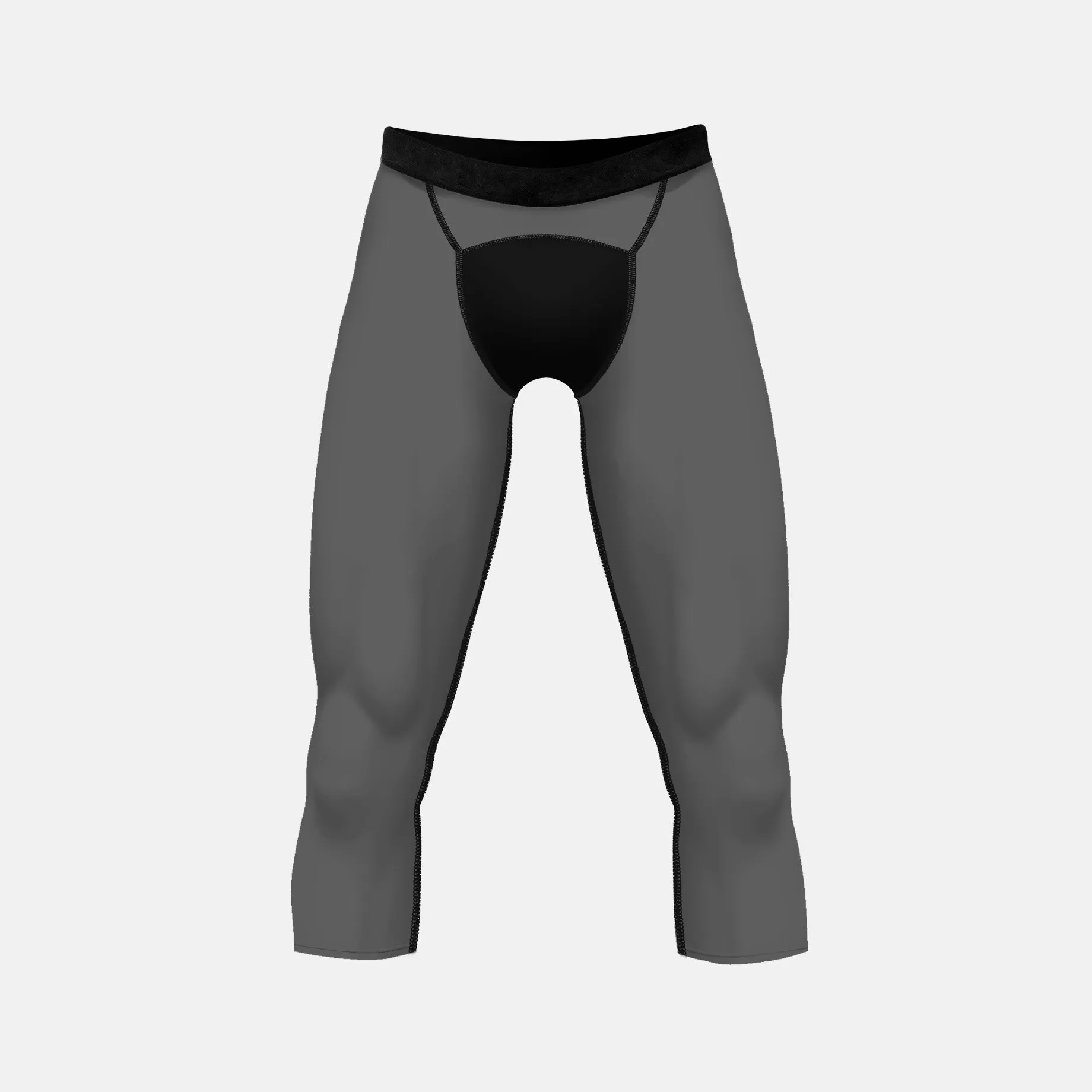 Hue Gray 3/4 Tights for men