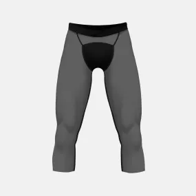 Hue Gray 3/4 Tights for men