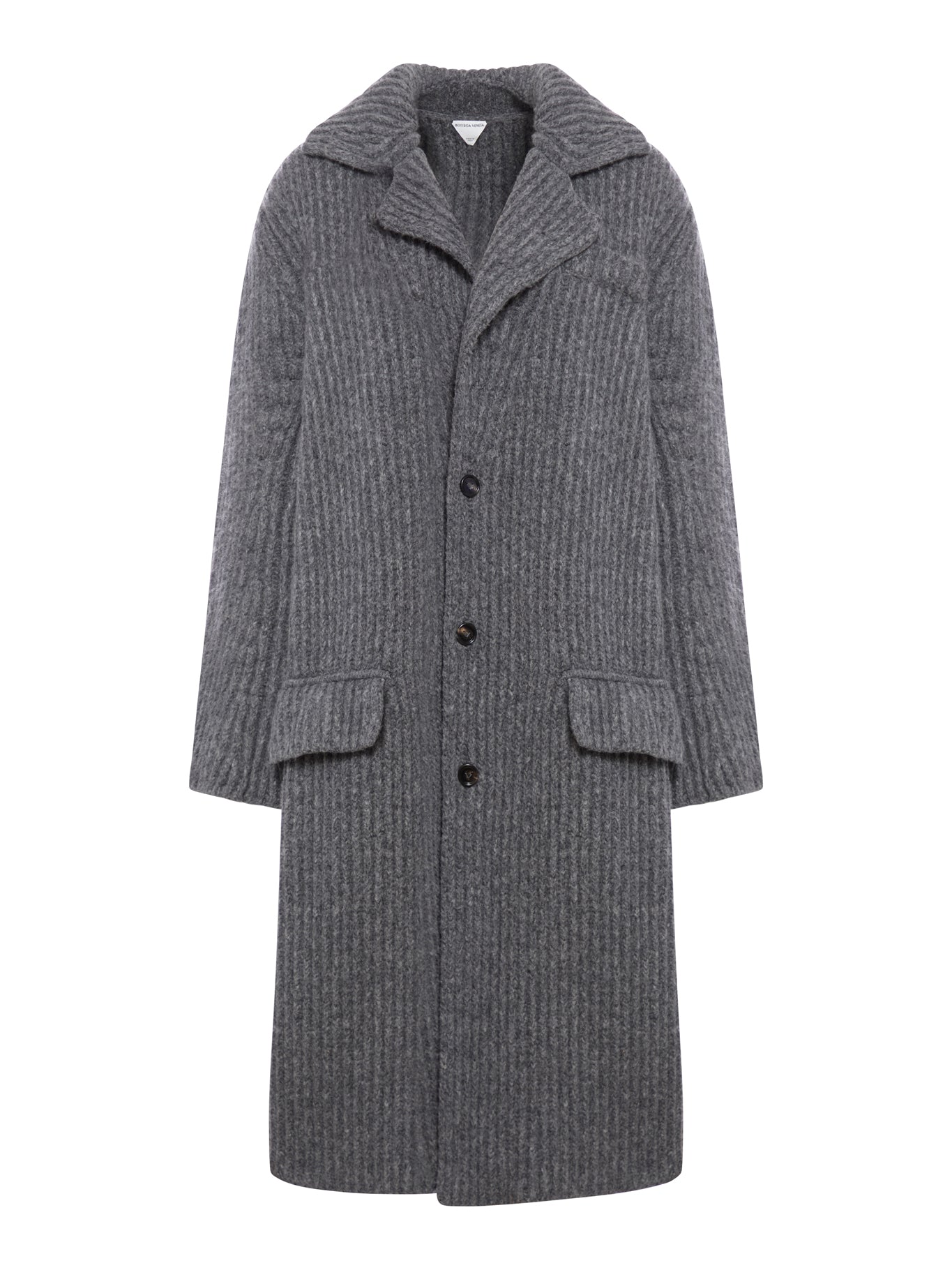 HW FELTED WOOL KNIT COAT