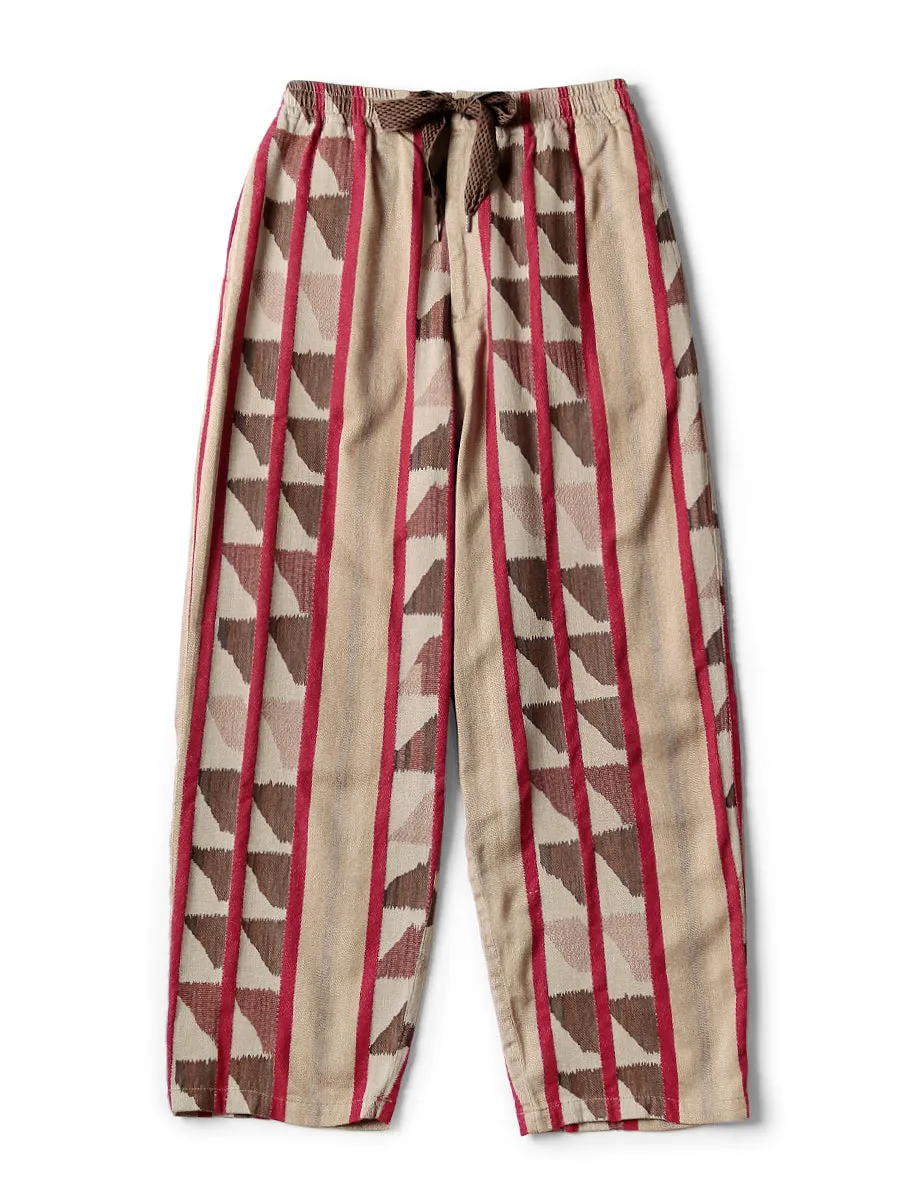 Kapital Cotton Pueblo Stripe Easy Pants