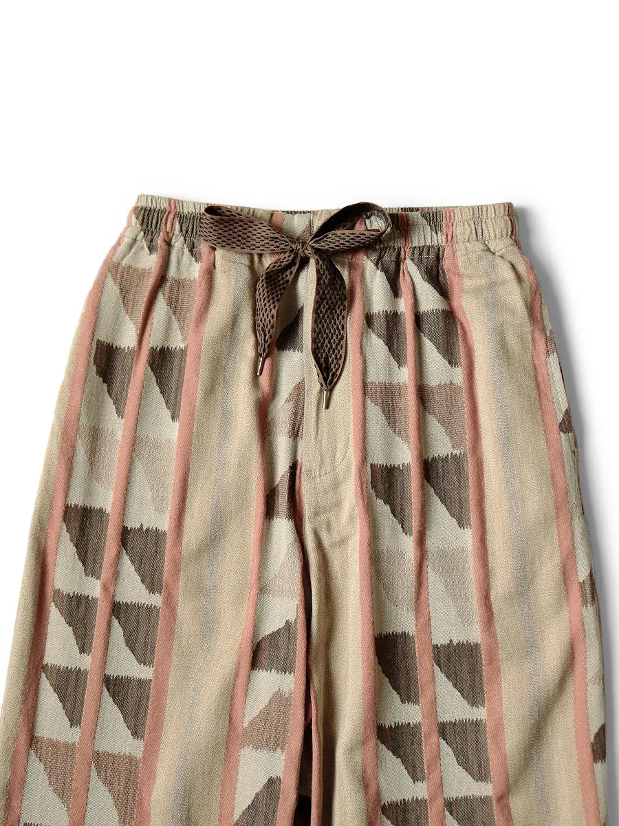 Kapital Cotton Pueblo Stripe Easy Pants