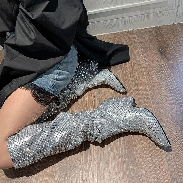 KEIRA SEQUINS BOOTS