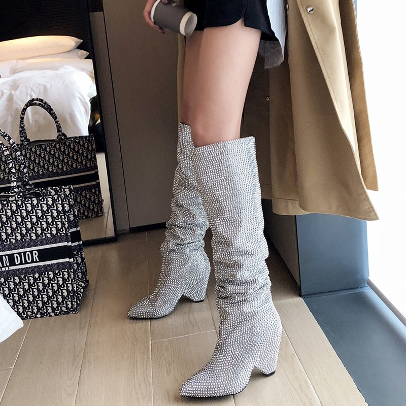 KEIRA SEQUINS BOOTS